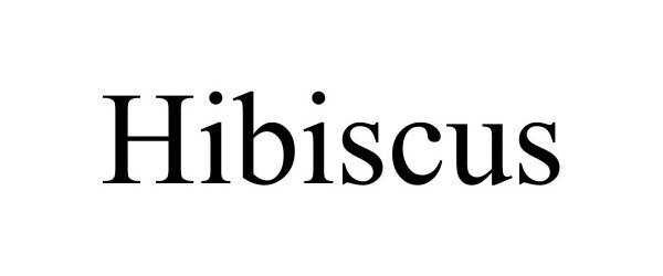Trademark Logo HIBISCUS