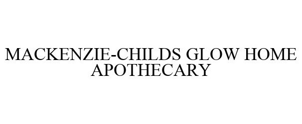  MACKENZIE-CHILDS GLOW HOME APOTHECARY
