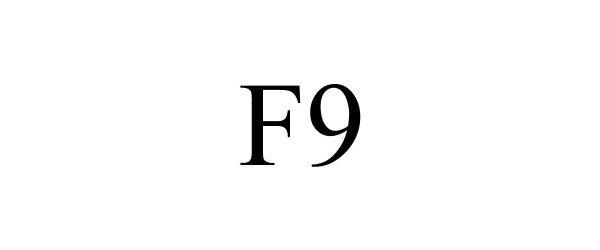 Trademark Logo F9