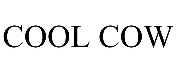 Trademark Logo COOL COW