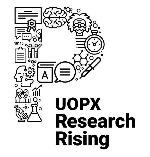 Trademark Logo P UOPX RESEARCH RISING 10110 A