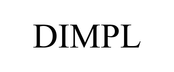 Trademark Logo DIMPL