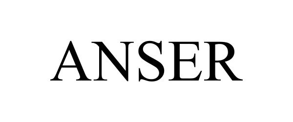 Trademark Logo ANSER