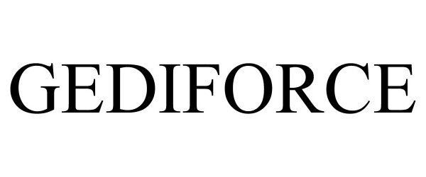 Trademark Logo GEDIFORCE