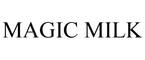 Trademark Logo MAGIC MILK
