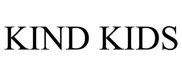 Trademark Logo KIND KIDS