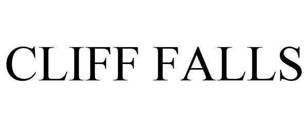 Trademark Logo CLIFF FALLS