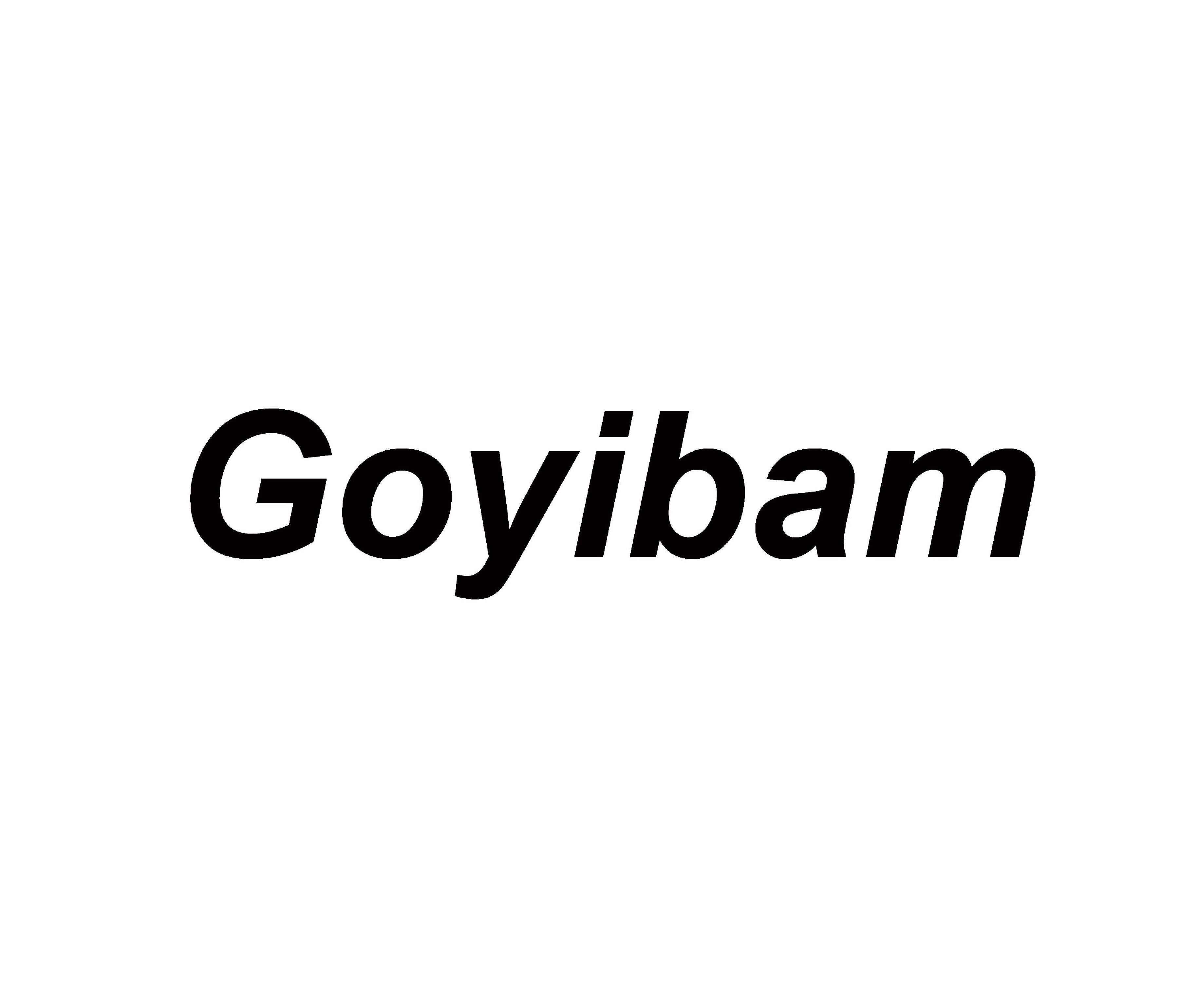 Trademark Logo GOYIBAM