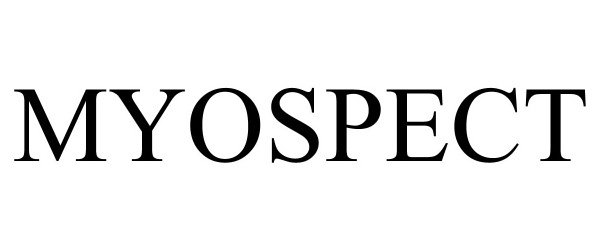 Trademark Logo MYOSPECT