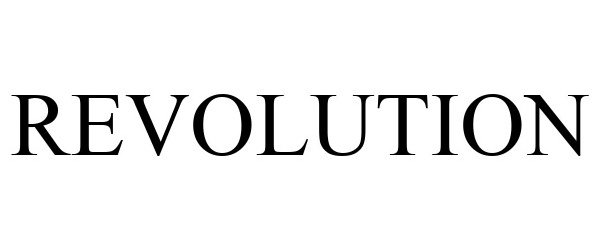 Trademark Logo REVOLUTION