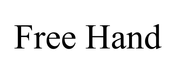 Trademark Logo FREE HAND