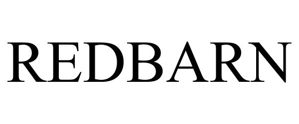Trademark Logo REDBARN