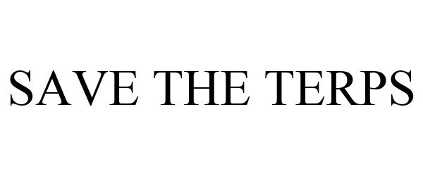 Trademark Logo SAVE THE TERPS