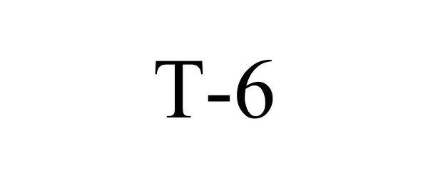 Trademark Logo T-6