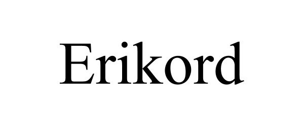 Trademark Logo ERIKORD