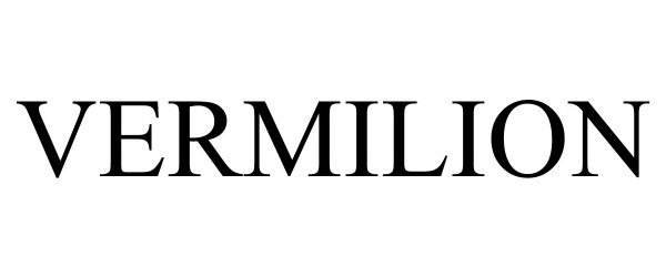 Trademark Logo VERMILION