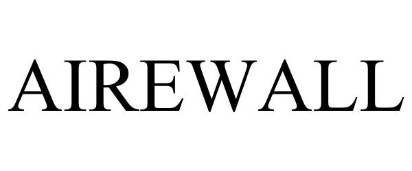 Trademark Logo AIREWALL