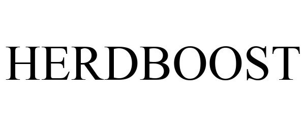 Trademark Logo HERDBOOST