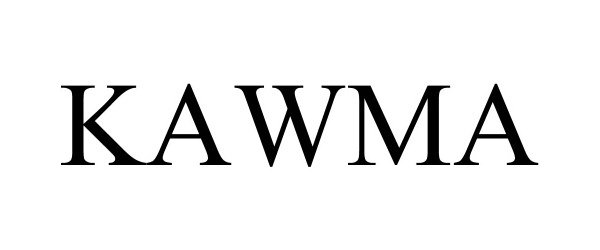 Trademark Logo KAWMA