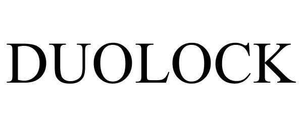 Trademark Logo DUOLOCK