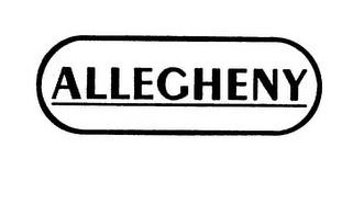 Trademark Logo ALLEGHENY