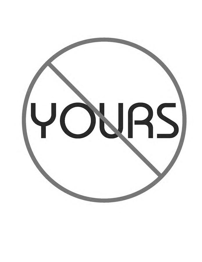 Trademark Logo YOURS