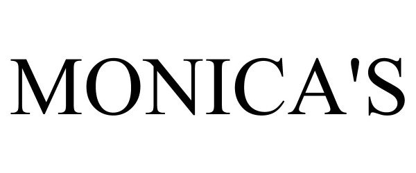 Trademark Logo MONICA'S