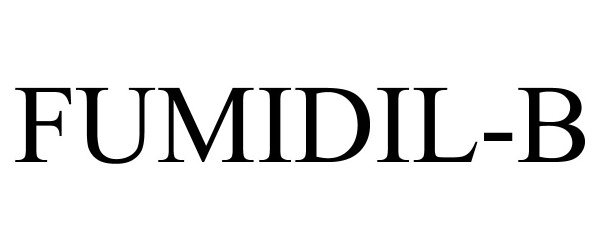 Trademark Logo FUMIDIL-B