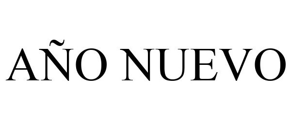 Trademark Logo AÑO NUEVO