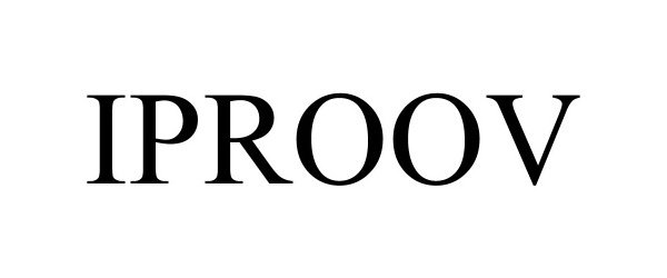 Trademark Logo IPROOV