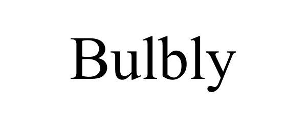 Trademark Logo BULBLY