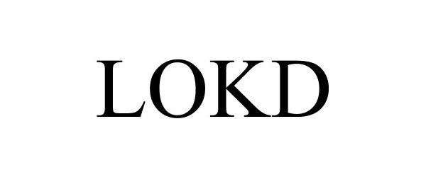 Trademark Logo LOKD