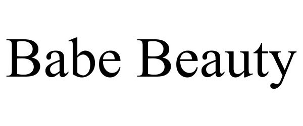 Trademark Logo BABE BEAUTY