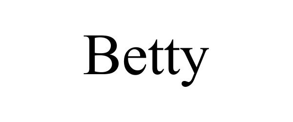 Trademark Logo BETTY