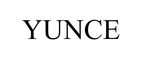 Trademark Logo YUNCE