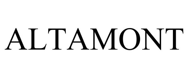Trademark Logo ALTAMONT