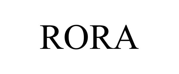 Trademark Logo RORA