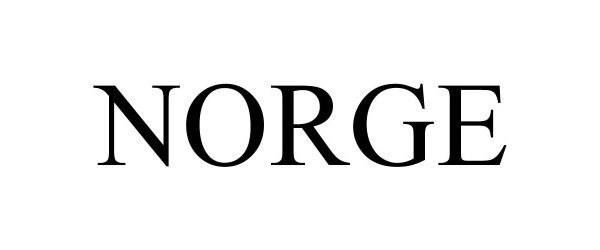 Trademark Logo NORGE