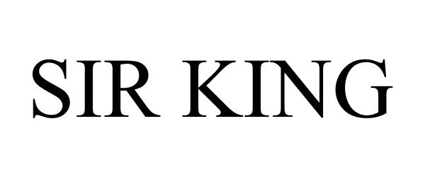 Sir king products