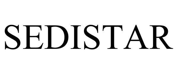 Trademark Logo SEDISTAR