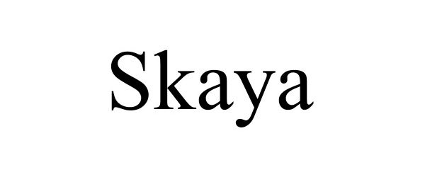 Trademark Logo SKAYA