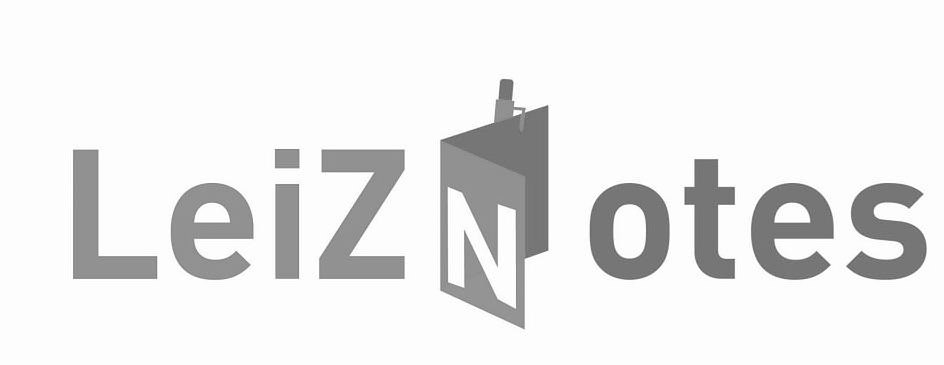 Trademark Logo LEIZNOTES