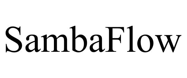 Trademark Logo SAMBAFLOW