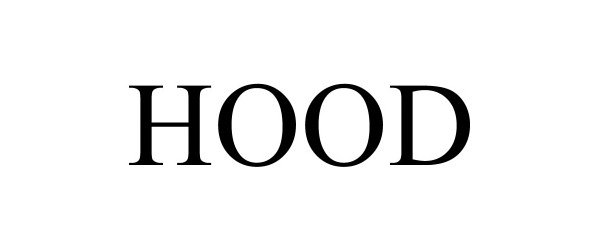 Trademark Logo HOOD