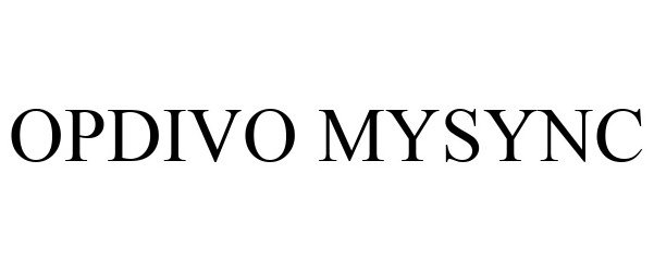  OPDIVO MYSYNC
