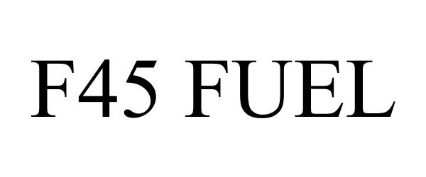 Trademark Logo F45 FUEL