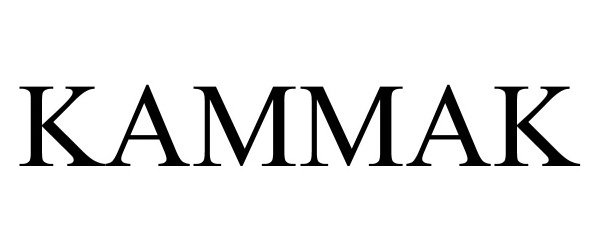 Trademark Logo KAMMAK