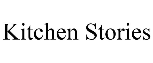 Trademark Logo KITCHEN STORIES