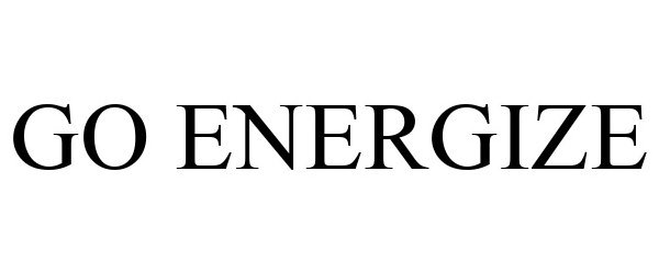  GO ENERGIZE