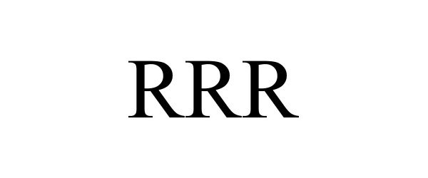 Trademark Logo RRR